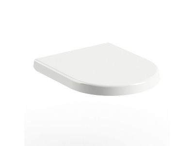 Capac WC Ravak Concept Chrome Uni 02A cu inchidere lenta, alb