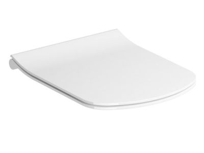 Capac WC Ravak Concept Classic slim cu inchidere lenta, alb