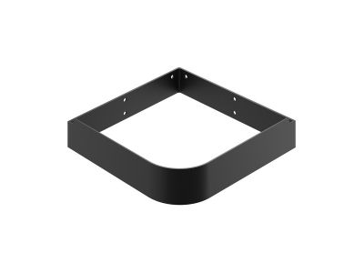 Consola pentru lavoar de colt Ravak Yard de 45x45cm, negru