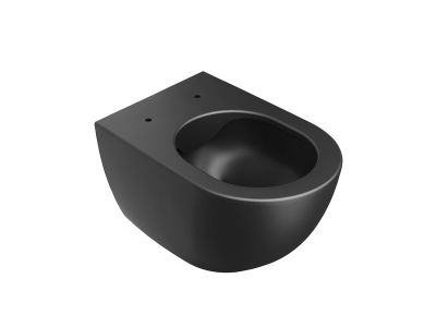 Vas wc suspendat Ravak Uni Chrome RimOff, EasyFix,  negru mat