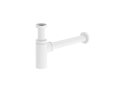 Sifon telescopic Ravak pentru lavoare, alb mat