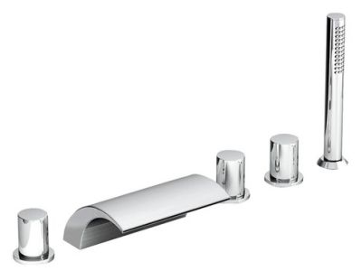 Baterie cada Ravak WF 025.00 tip cascada, din 5 elemente, montaj pe cada