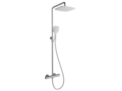 Coloana de dus Ravak Termo 300, TE 093.00/150 baterie termostatata, palarie de dus 25x25cm si para de dus Air cu 3 functii
