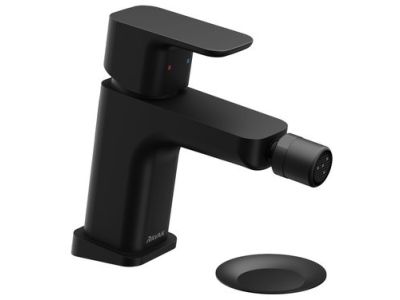 Baterie bideu Ravak Concept 10° TD F 055.20, ventil click-clack, black