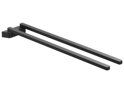 Suport prosop Ravak Concept 10° TD 340.20, brate rotative, black