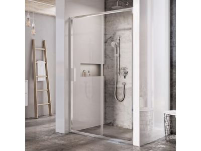 Usa de nisa culisanta Ravak Blix Slim BLSDP2 120cm, crom lucios