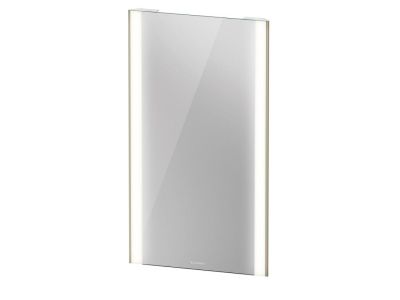 Oglinda cu iluminare LED Duravit XViu 45x80cm, senzor, IP44, sampanie mat