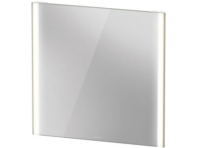 Oglinda cu iluminare LED Duravit XViu 82x80cm, senzor, IP44, sampanie mat