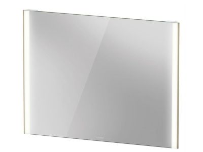 Oglinda cu iluminare LED Duravit XViu 102x80cm, senzor, IP44, sampanie mat