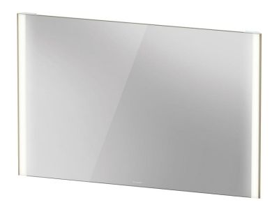 Oglinda cu iluminare LED Duravit XViu 122x80cm, senzor, IP44, sampanie mat