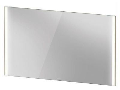 Oglinda cu iluminare LED Duravit XViu 132x80cm, senzor, IP44, sampanie mat