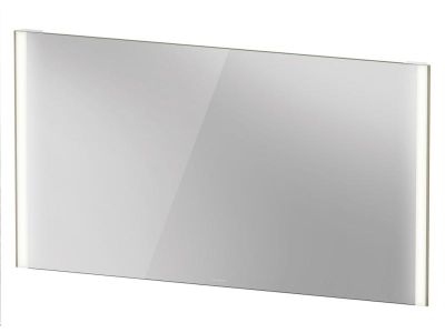 Oglinda cu iluminare LED Duravit XViu 142x80cm, senzor, IP44, sampanie mat