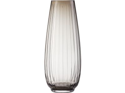 Vaza Zwiesel Glas Signum, design Bernadotte & Kylberg, handmade, 41cm, maro fumuriu