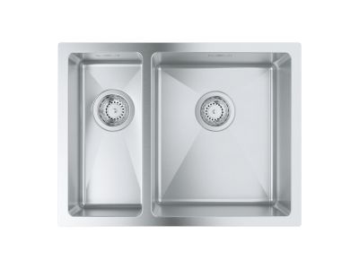 Chiuveta bucatarie Grohe K700U 60 -S 58,5/44 1.5 rh, 595x450 mm, montare sub blat, inox