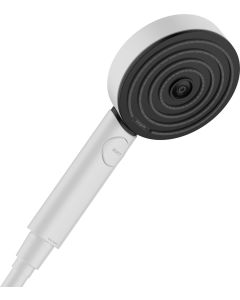 Para de dus Hansgrohe Pulsify Select 105 Relaxation, cu 3 tipuri de jet, alb mat
