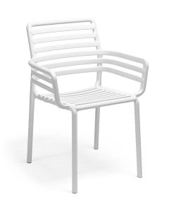 Scaun exterior Nardi Doga Armchair alb