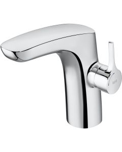 Baterie lavoar Roca Insignia Cold Start, ventil click-clack, crom