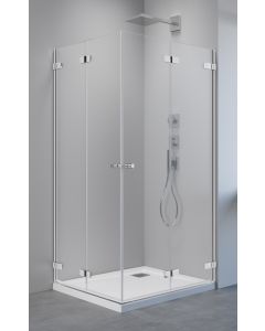 Usa de dus Radaway Arta KDD B 100cm deschidere dreapta, profil Chrome+