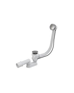 Sifon pentru cada Ravak 570 C S/R cu actionare prin preaplin, 57cm, crom