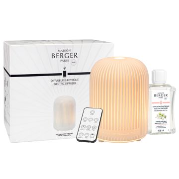 Difuzor ultrasonic parfum Maison Berger Dome + parfum Jasmin Precieux 475 ml
