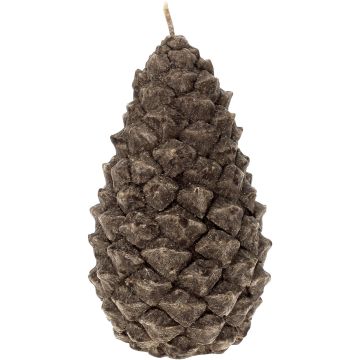 Lumanare parfumata La Francaise Feeries Vegetales Pommes de Pin M, 25 ore, Marron