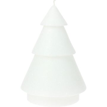 Lumanare parfumata La Francaise Feeries Vegetales Pine Tree 60 ore, Blanc