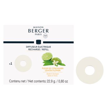 Rezerva ceramica pentru difuzor electric Maison Berger Nomade Fleur de Citronnier