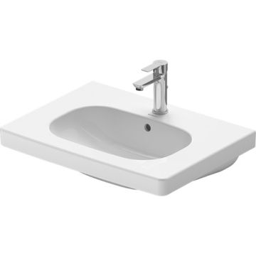 Lavoar Duravit D-Code 65x48.5cm, montare pe mobilier