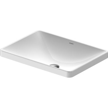 Lavoar Duravit D-Neo 60cm, fara orificiu baterie, fara preaplin, alb