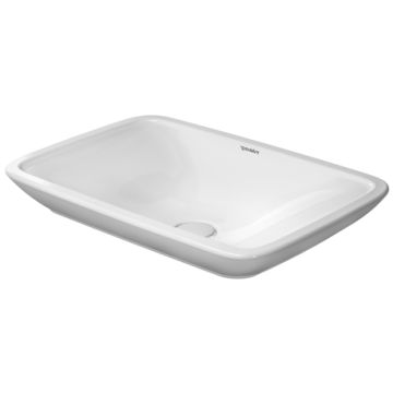 Lavoar tip bol Duravit PuraVida 70cm, ventil ceramic, montare pe blat