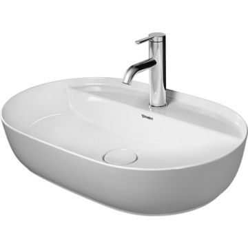Lavoar tip bol Duravit Luv 60x40cm, fara preaplin, montare pe blat
