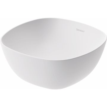 Lavoar tip bol Duravit Aurena 35cm, HygieneGlaze Plus, include capac ceramic, alb mat