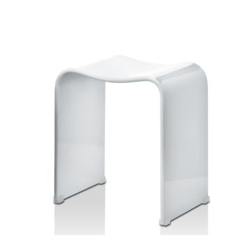 Scaun pentru dus Decor Walther DW 80, alb