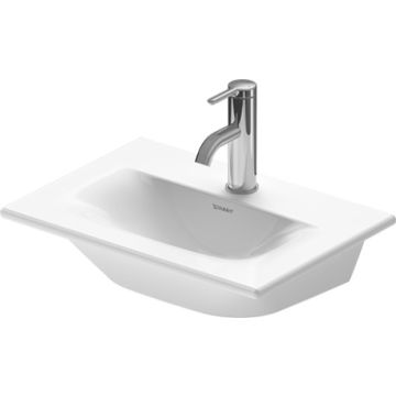 Lavoar Duravit Viu 45x32cm, fara preaplin, WonderGliss, alb