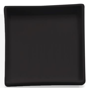 Tava multifunctionala Decor Walther Porzellan DW 616, 2.3x11x11cm, negru