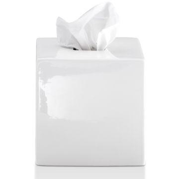 Cutie servetele Decor Walther Porzellan Square KB 89, 14x14x14cm, alb