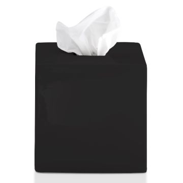 Cutie servetele Decor Walther Porzellan Square KB 89, 14x14x14cm, negru
