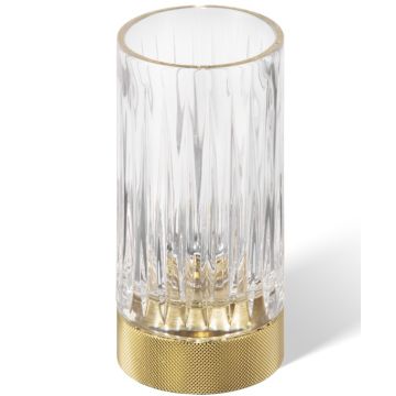 Pahar Decor Walther Club SMG, h 12.5cm, cristal fatetat, auriu