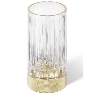Pahar Decor Walther Club SMG, h 12.5cm, cristal fatetat, auriu mat