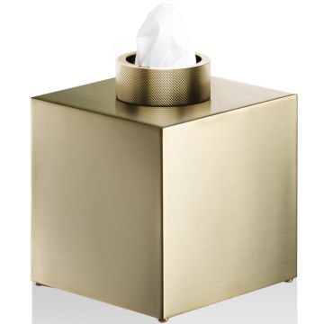Cutie servetele Decor Walther Club KB, 13x13cm, auriu mat 24k