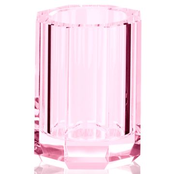 Pahar suport Decor Walther Kristall KR BER, 10x7cm, roz