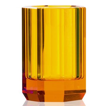 Pahar suport Decor Walther Kristall KR BER, 10x7cm, ambra