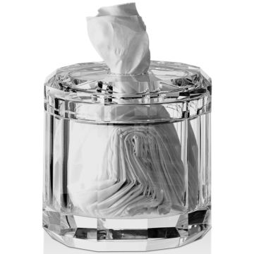 Cutie servetele Decor Walther Kristall KR KB, 15x15cm, transparent