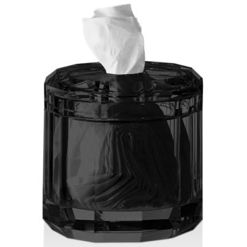 Cutie servetele Decor Walther Kristall KR KB, 15x15cm, antracit