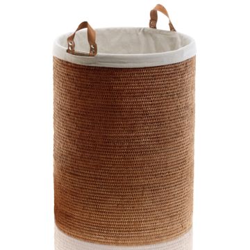 Cos de rufe Decor Walther Basket SPA, h 70cm, rattan inchis