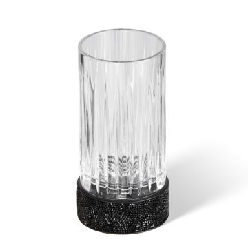 Pahar Decor Walther Rocks, h 12.5cm, negru mat