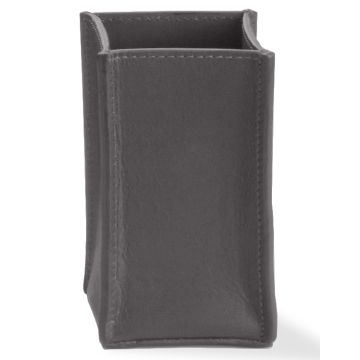 Cutie Decor Walther Nappa KOE, h12.5cm, piele, gri fumuriu