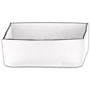 Cutie Decor Walther Nappa UTB, 25x17cm, piele, alb