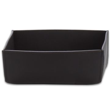 Cutie Decor Walther Nappa UTB, 25x17cm, piele, negru-maro