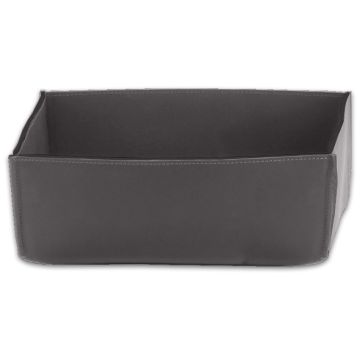 Cutie Decor Walther Nappa UTB, 25x17cm, piele, gri fumuriu